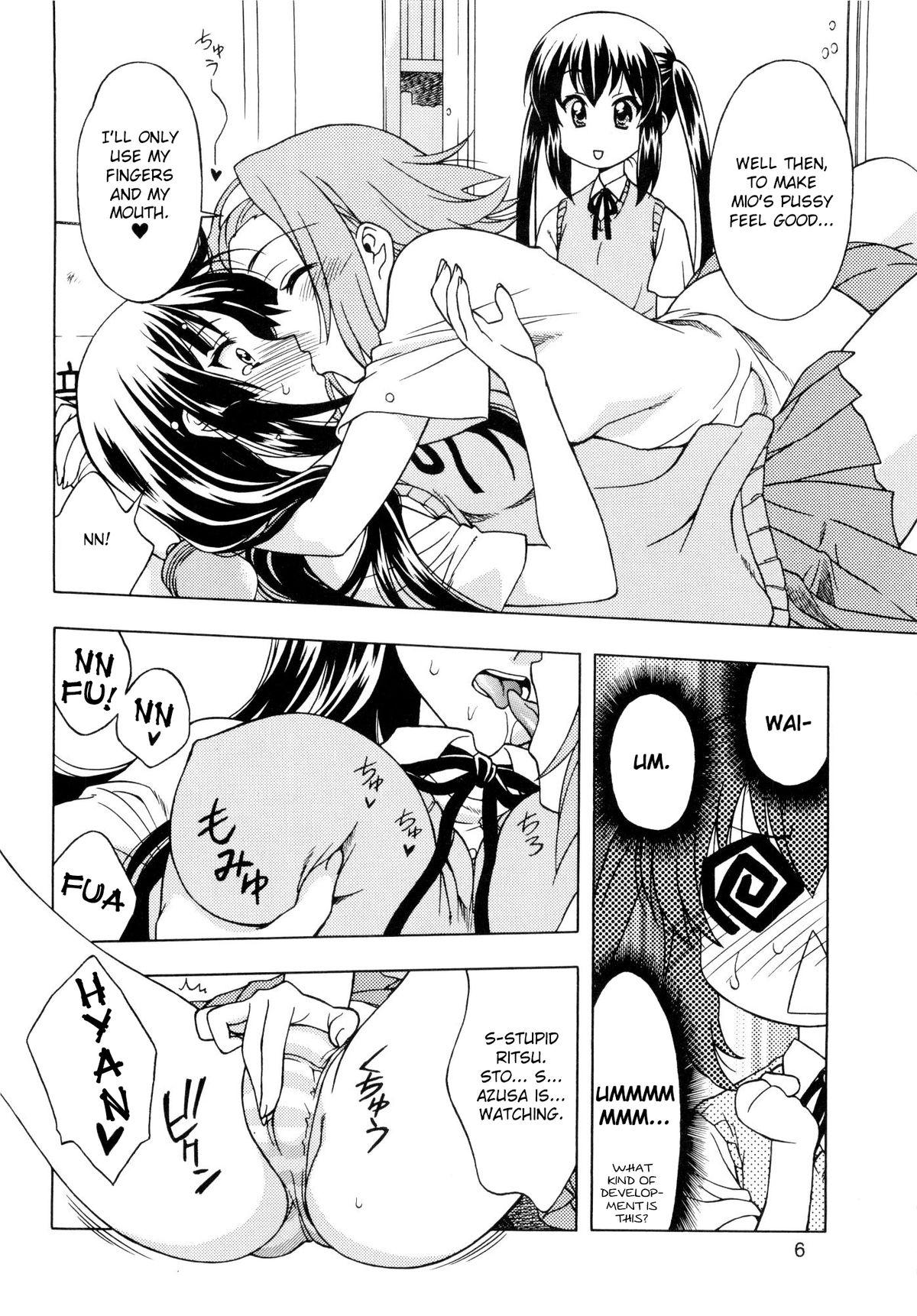 Corrida K-ON! BOX - K-on Footjob - Page 5