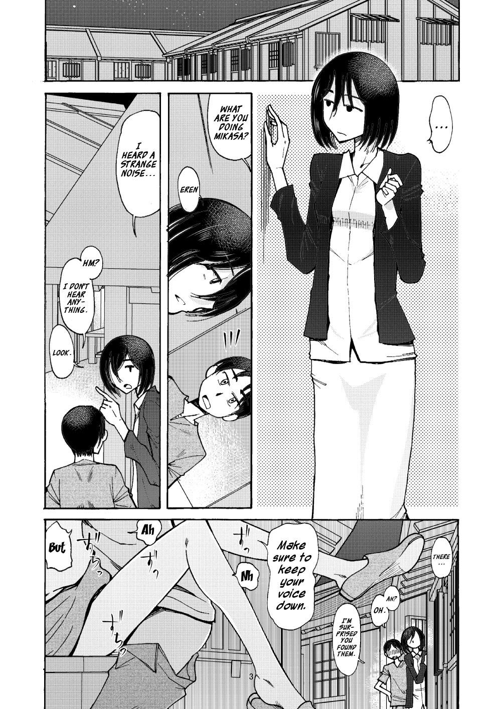 Footfetish I Love Eren. Eren Loves Me. There's Nothing Wrong. - Shingeki no kyojin Oralsex - Page 2