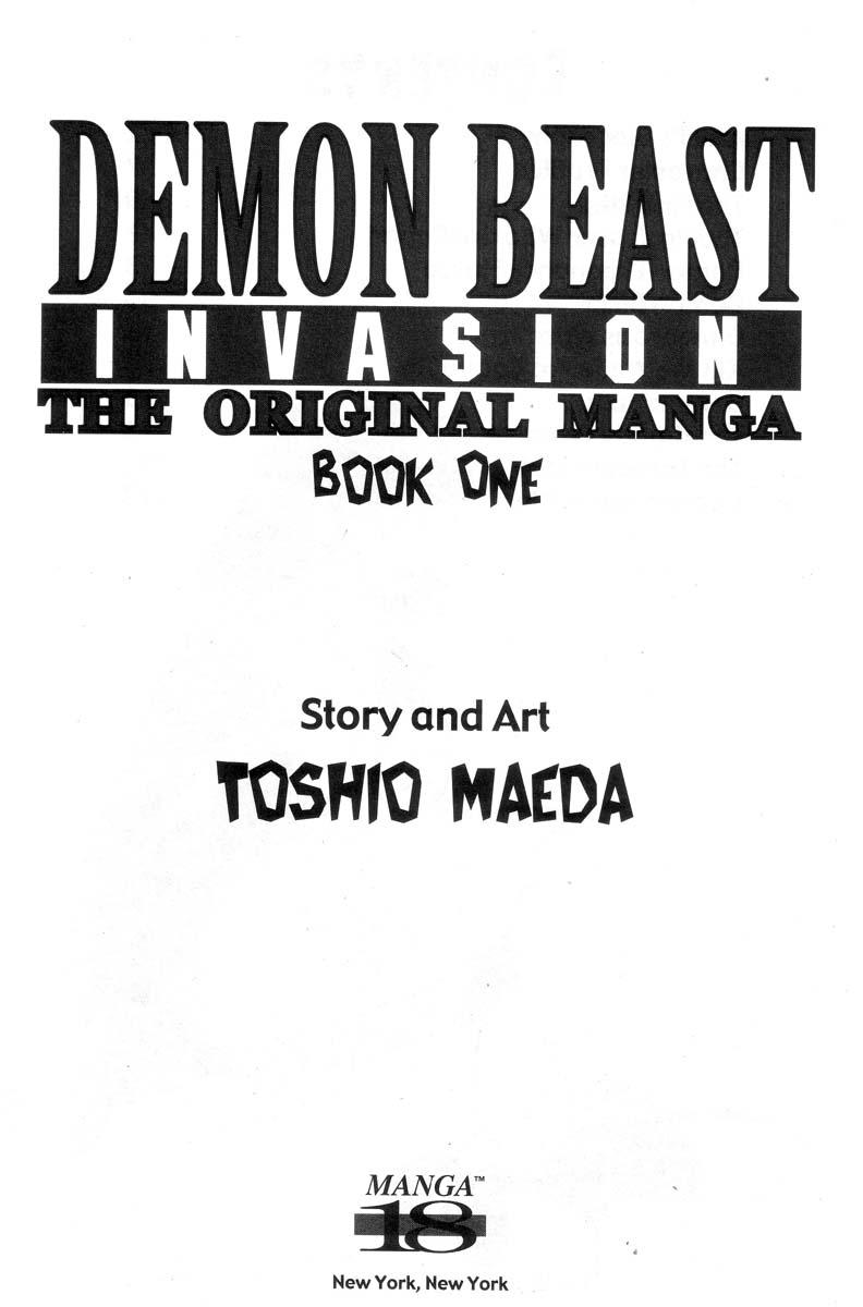 Demon Beast Invasion - Vol.001 2