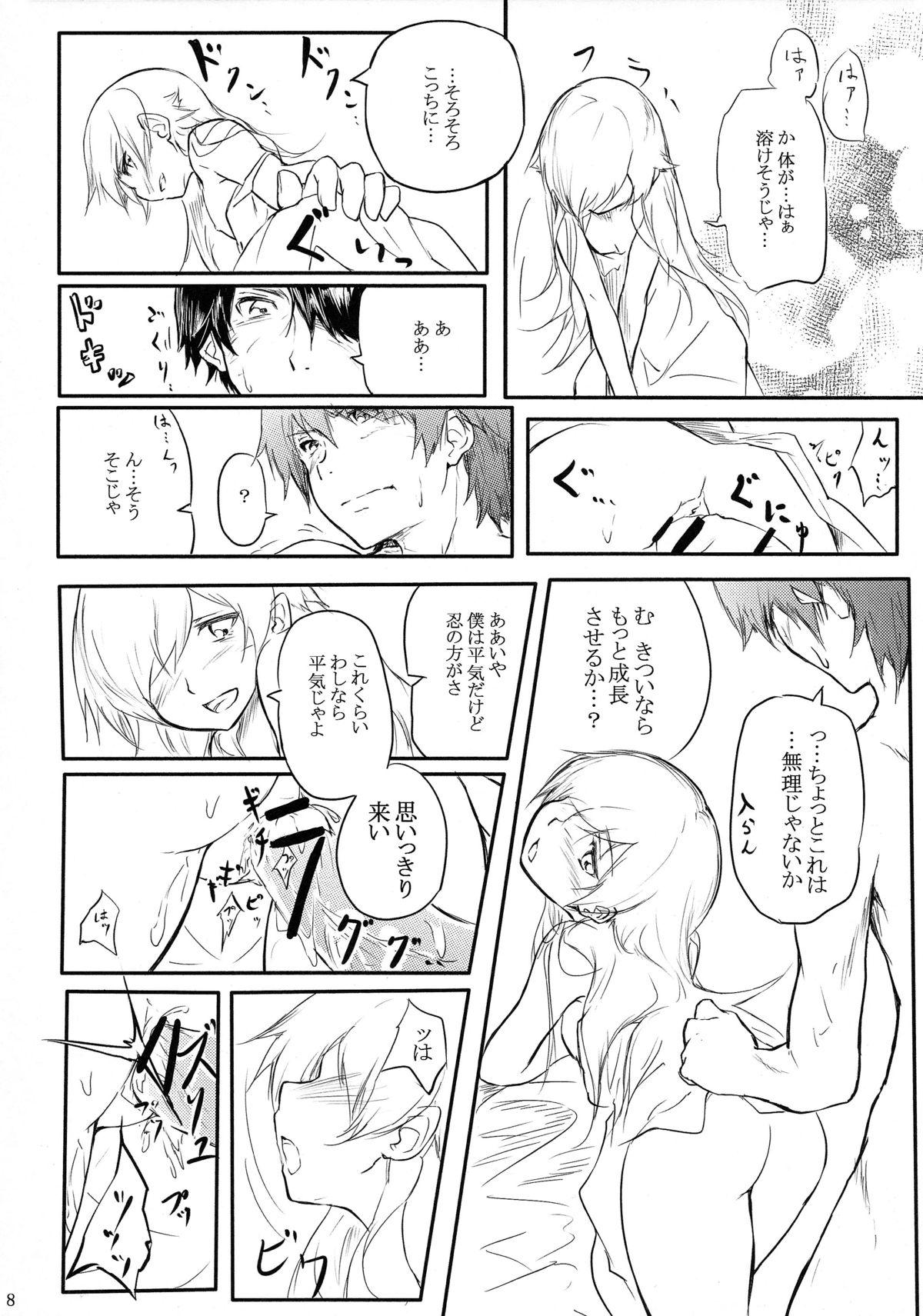 Oral Sex Houyoku Tenshou 2 - Bakemonogatari Pussyfucking - Page 10