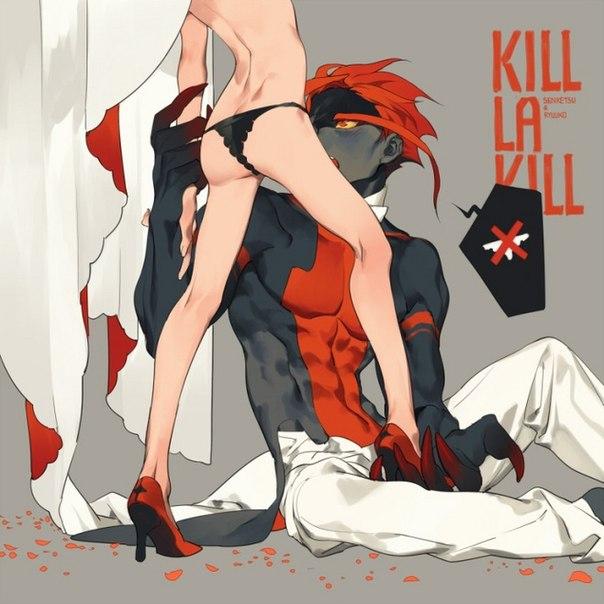 Shemale Sex Senketsu X Ryuuko Wedding Artbook - Kill la kill Thong - Page 8