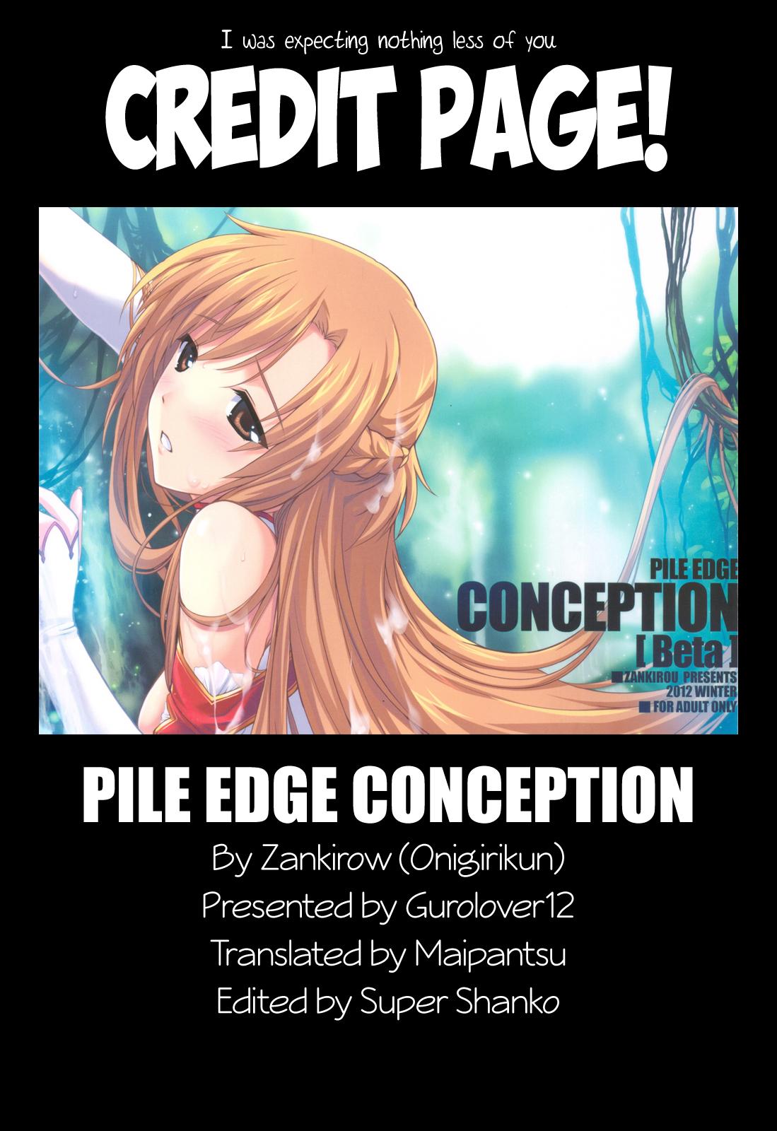 Latina PILEDGE CONCEPTION - Sword art online Ejaculations - Page 32