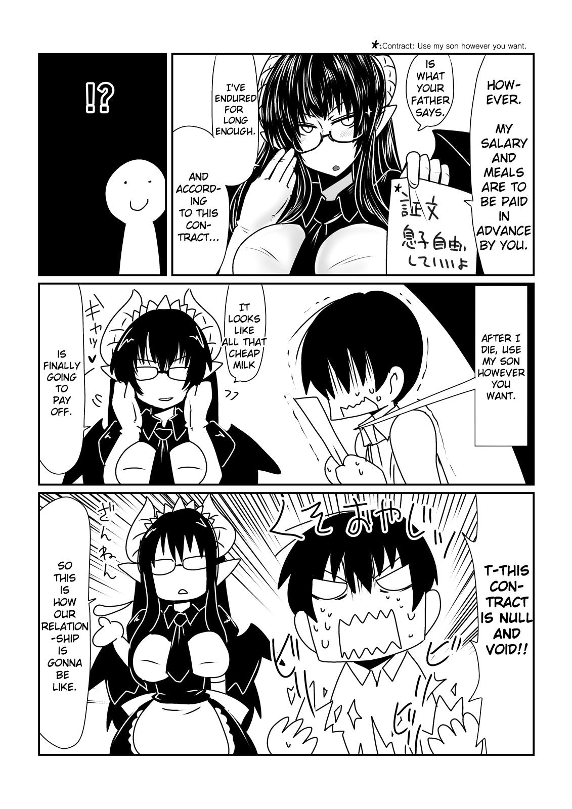 Curious Succubus no Maid-san. | The Succubus Maid Transvestite - Page 5