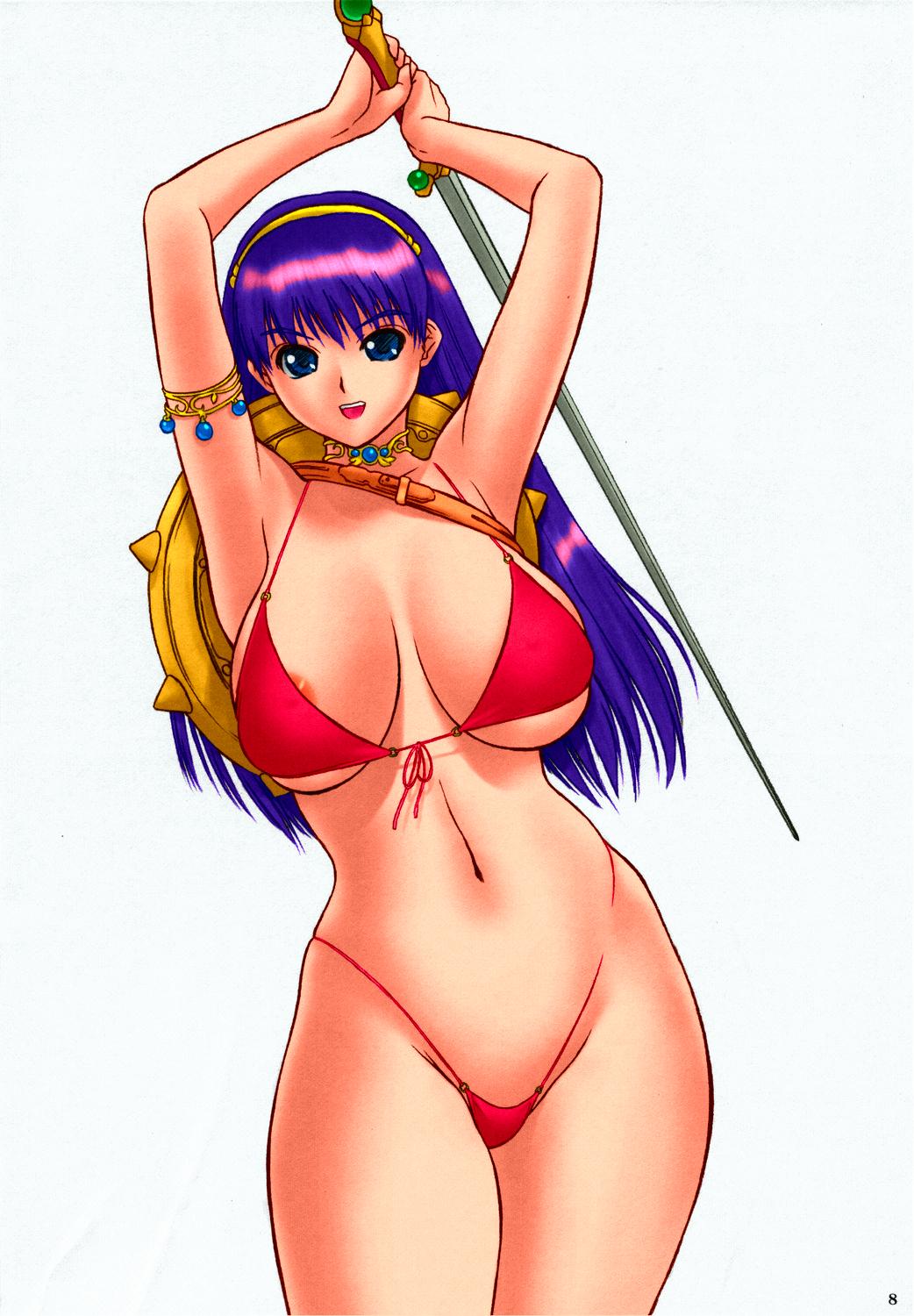 Seduction Makka na Bikini IV Fukkatsu | Bright Red Bikini IV Rebirth - Athena Ladyboy - Page 8