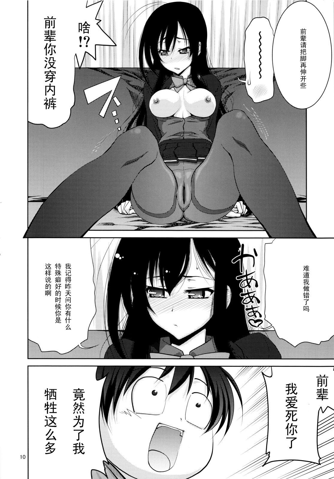 Nice Tits Kimi ni, Gohoubi wo Agenai to na - Accel world Enema - Page 9