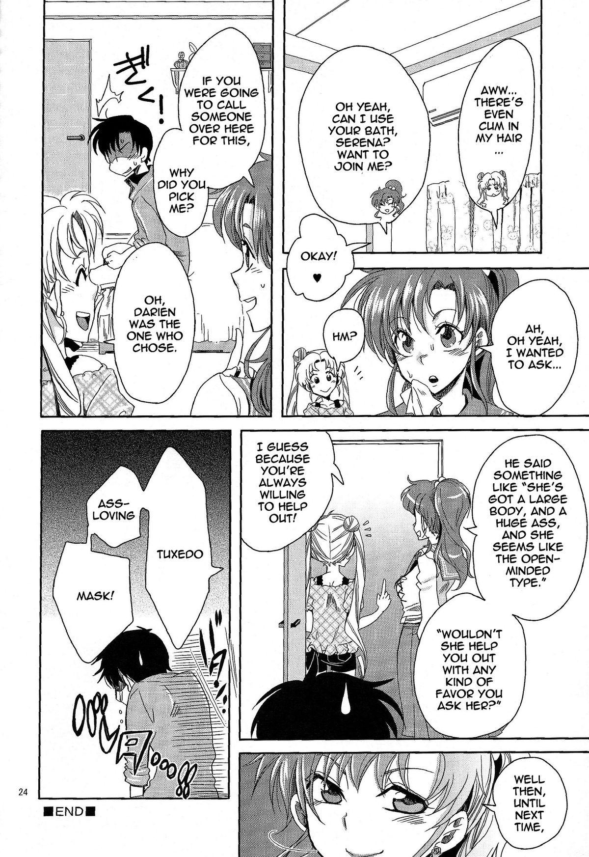 Titty Fuck (C86) [Kurione-sha (YU-RI)] Bishoujo Senshi ni Oshioki! ~Gyaku NTR Hen~ | Punish the Pretty Sailor Soldiers ~Reverse NTR~ (Bishoujo Senshi Sailor Moon) [English] {doujin-moe.us} - Sailor moon Africa - Page 23