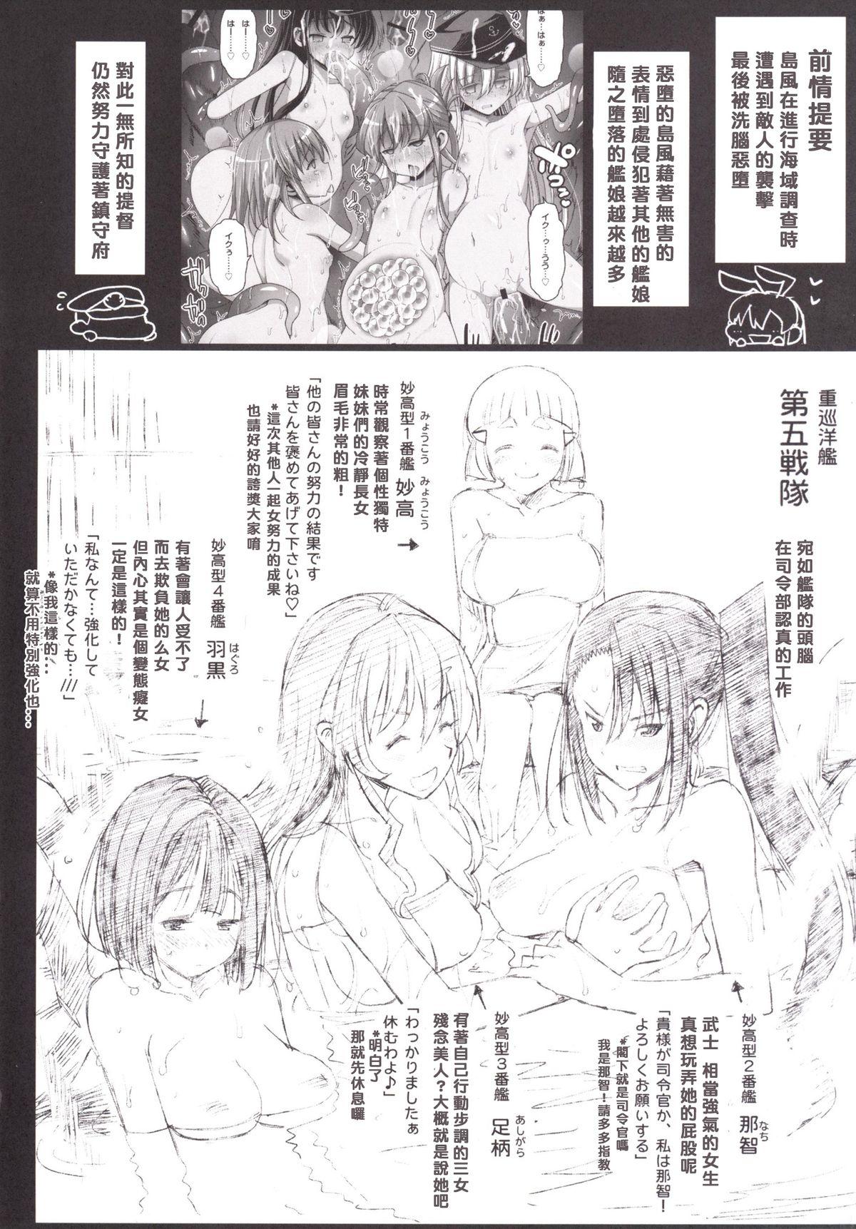 Sexcams Akuochi Shimakaze 6 - Kantai collection Gloryhole - Page 3