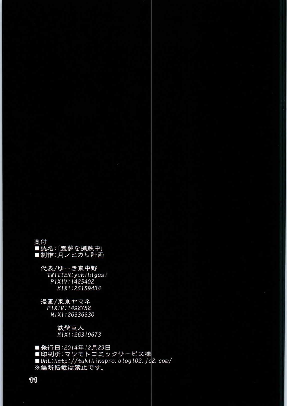 Machine Reimu o Hoshokuchuu - Touhou project Step Dad - Page 12