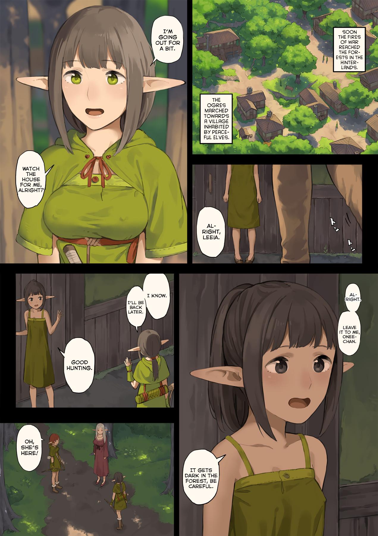 Picked Up Elf no Sato to Ogre Gun Tight - Page 4