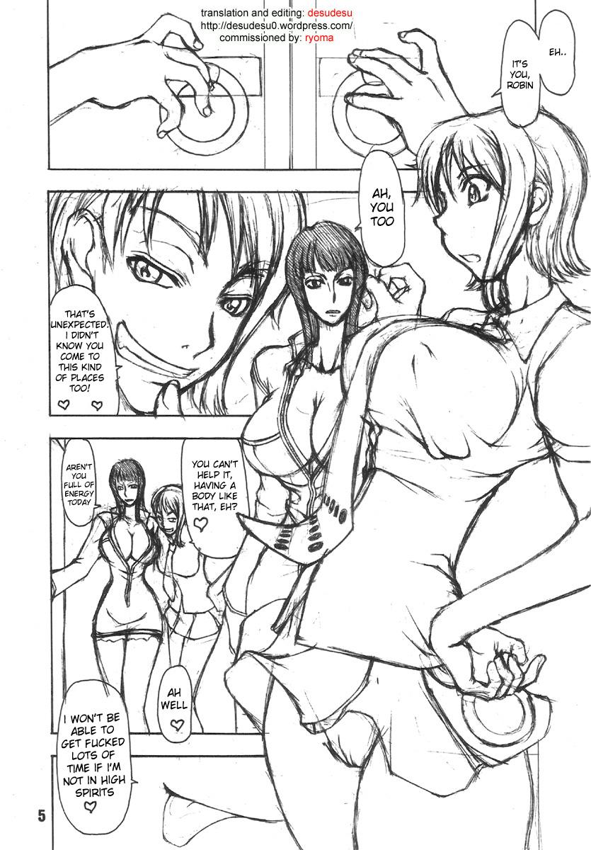 Hot Milf Momojitatei ni Youkoso!! - Welcome to the MOMOJITATEI!! - One piece Gay Pissing - Page 5