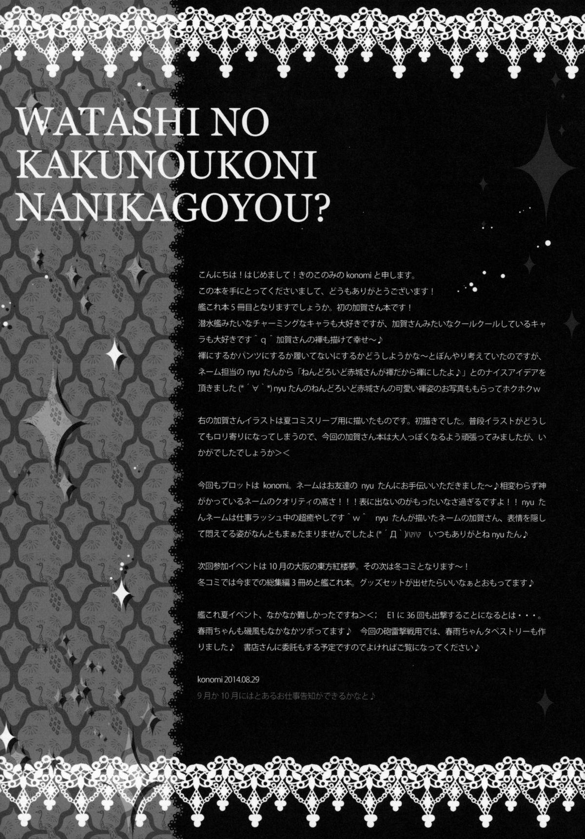 Watashi no Kakunouko ni Nanika Goyou? 15