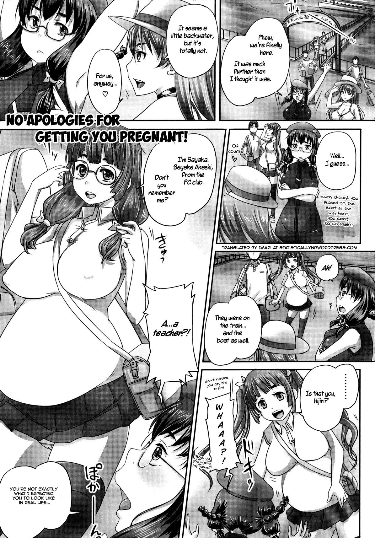 Lesbian Ninshin Shite mo Gomenne Nashi | No apologies for getting you pregnant Young Men - Page 1