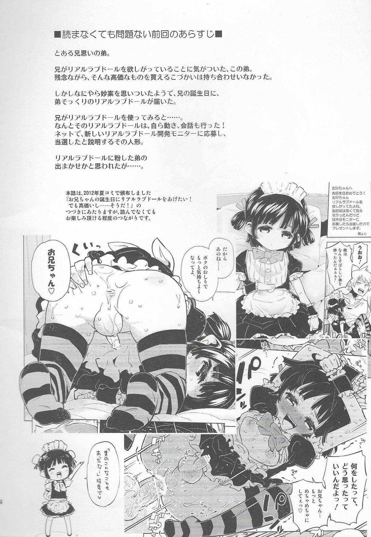 Koudo ni Hattatsu shita Real Love Doll wa Otouto to Kubetsu ga Tsukanai. 3