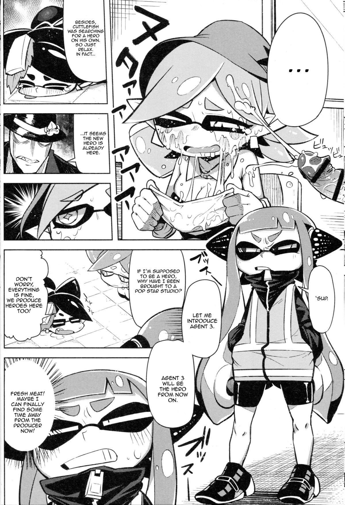 Enema Hero Kikiippatsu | The Hero's Critical Moment - Splatoon Round Ass - Page 6