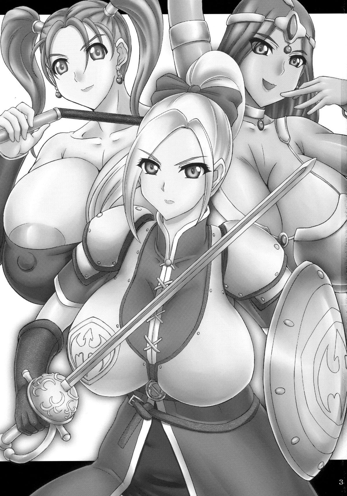 Monstercock HEROINES vs MONSTERS - Dragon quest heroes Shaven - Page 3