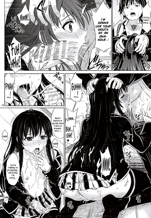 Guyonshemale Sanrenkyuu wa Asa made Nama Yukinon. - Yahari ore no seishun love come wa machigatteiru Rough Porn - Page 11