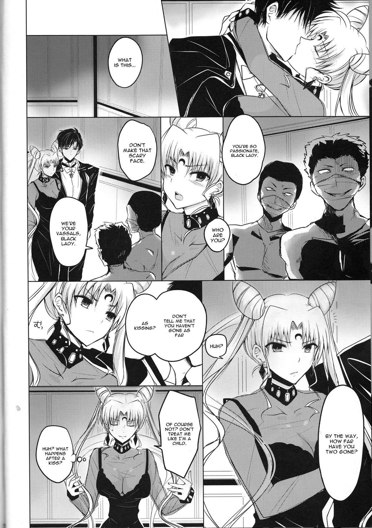 Blowing Ankoku no Joou Kanraku - Sailor moon Free Fucking - Page 6