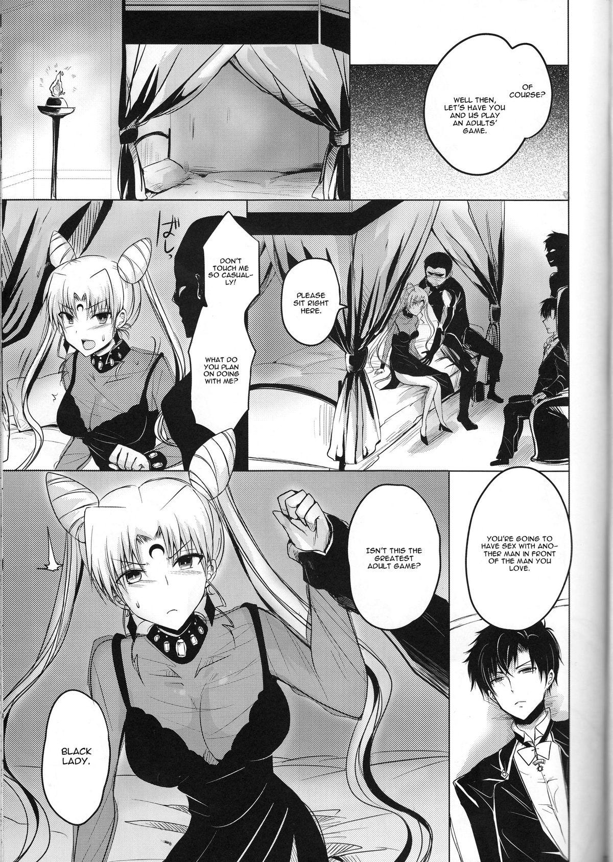 Blow Jobs Ankoku no Joou Kanraku - Sailor moon Coeds - Page 7