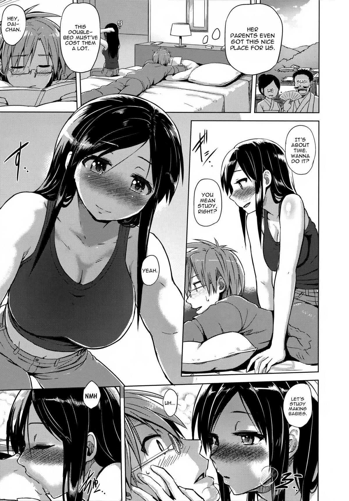 Pissing Iinazuke wa Hanshokuki Cocksuckers - Page 7