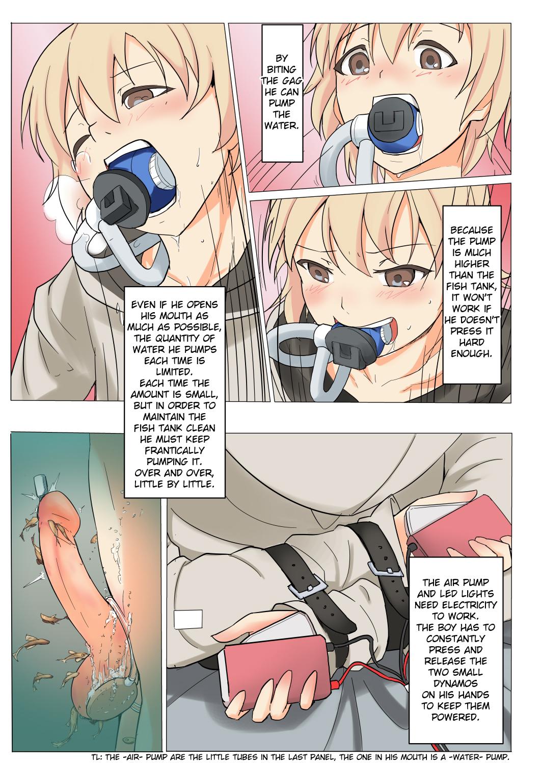 Orgame Ningen Suisou | Human Fish Tank Face - Page 10