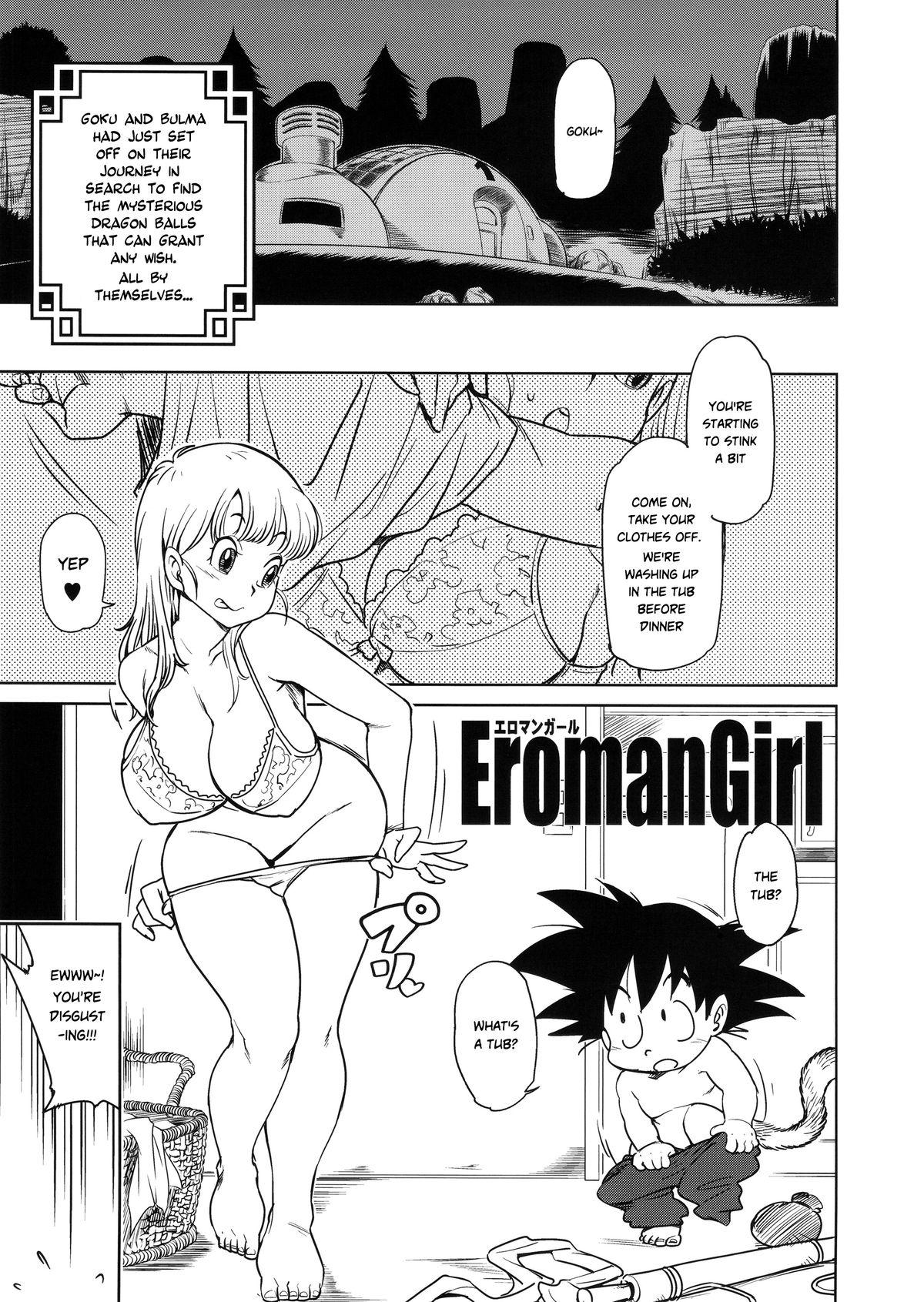 Pegging Eromangirl - Dragon ball Throat Fuck - Page 2