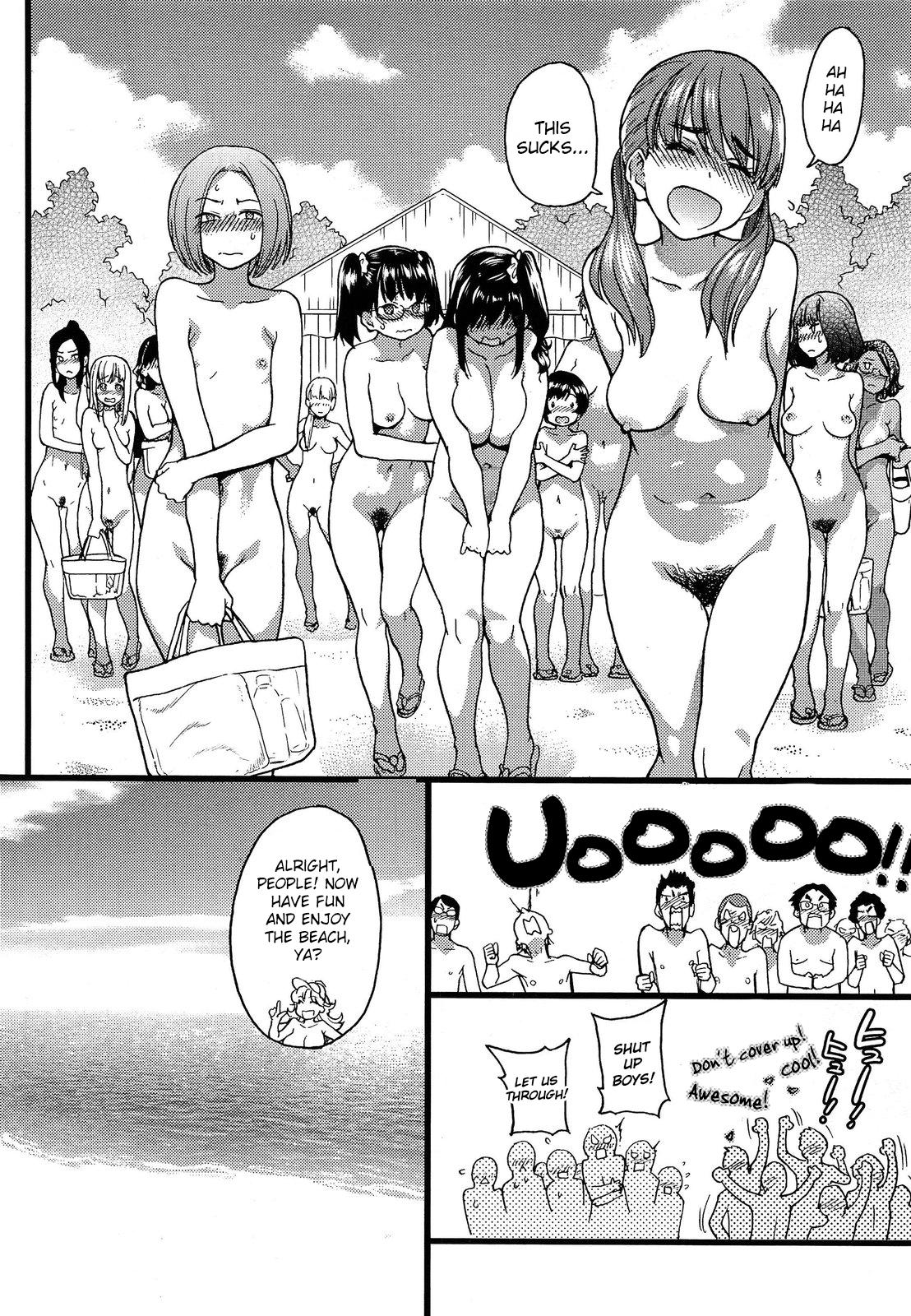 Nudist Beach ni Syuugaku Ryokoude!! Ch. 1-9 12