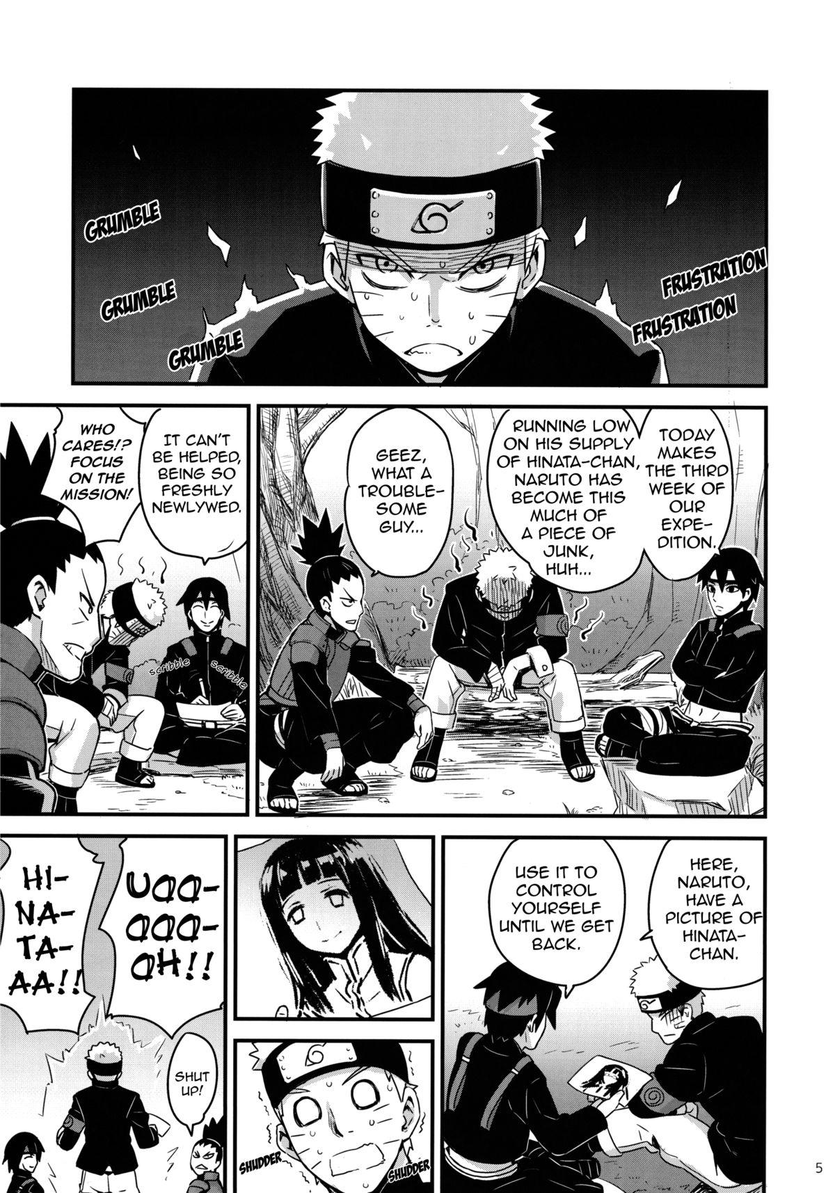T Girl Attaka Uzumaki 2 | Warm Whirlpool 2 - Naruto Large - Page 4