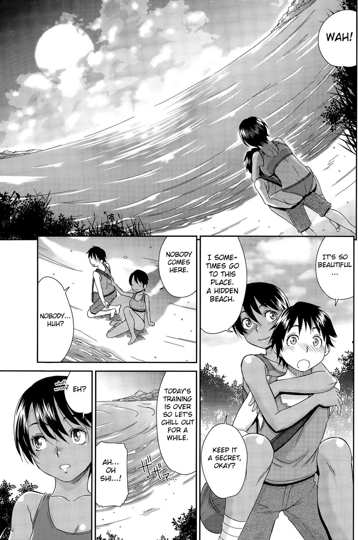Fingers Beach de Kojinshidou - private lesson at the beach Red - Page 9