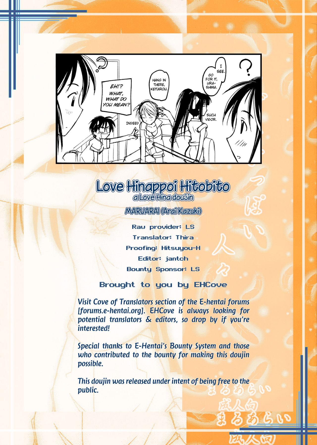 Ejaculations Love Hinappoi Hitobito - Love hina Femboy - Page 35