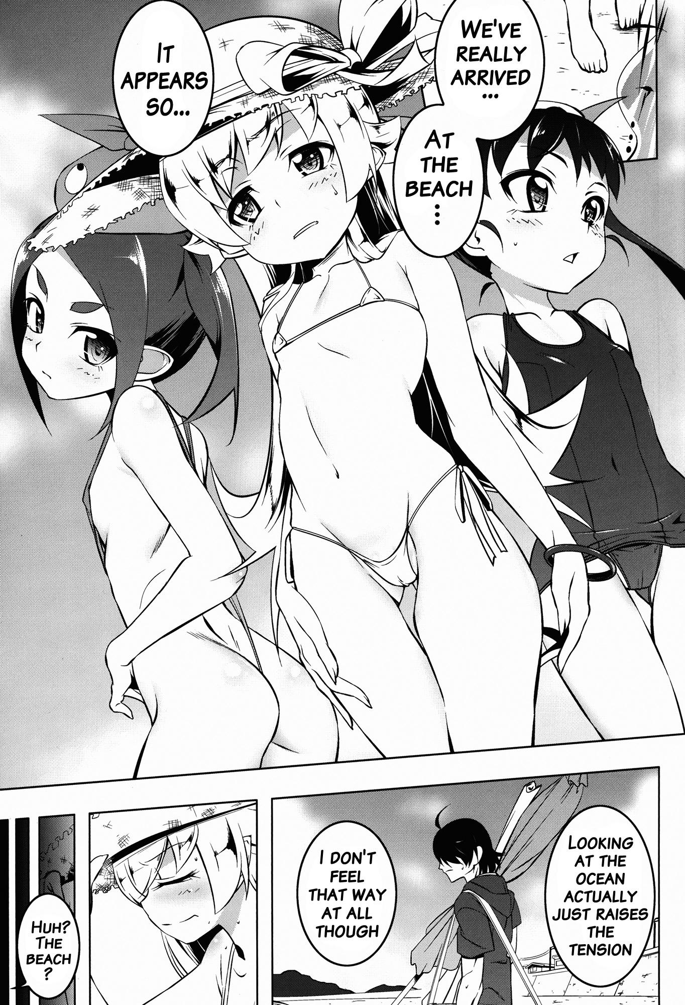Flash Netoraregatari Kan Ni - Bakemonogatari Curves - Page 2