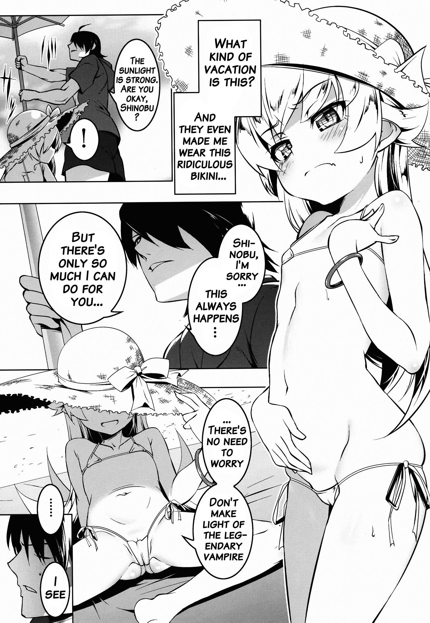 Porno Netoraregatari Kan Ni - Bakemonogatari Milf Sex - Page 4
