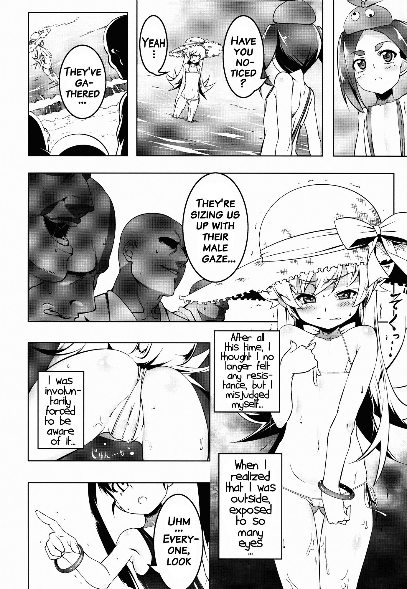 18yearsold Netoraregatari Kan Ni - Bakemonogatari Homemade - Page 7