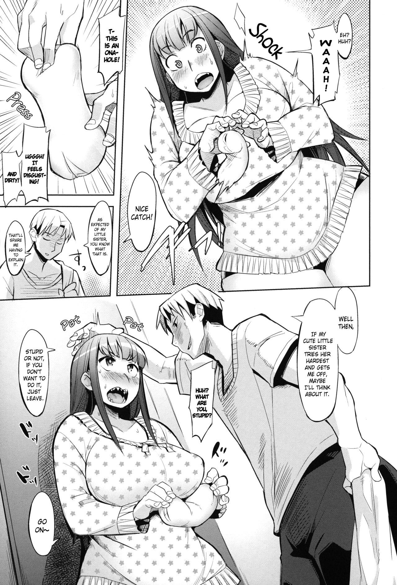 Fishnets Uiuishii Imouto | Naive Little Sister Thong - Page 7