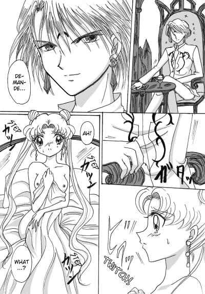 Big Black Cock [@ Yuki sakura B 26]Demando × usagi manga[sailor moon]english biribiri - Sailor moon Babysitter - Page 11