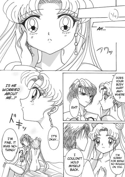 Big Black Cock [@ Yuki sakura B 26]Demando × usagi manga[sailor moon]english biribiri - Sailor moon Babysitter - Page 12