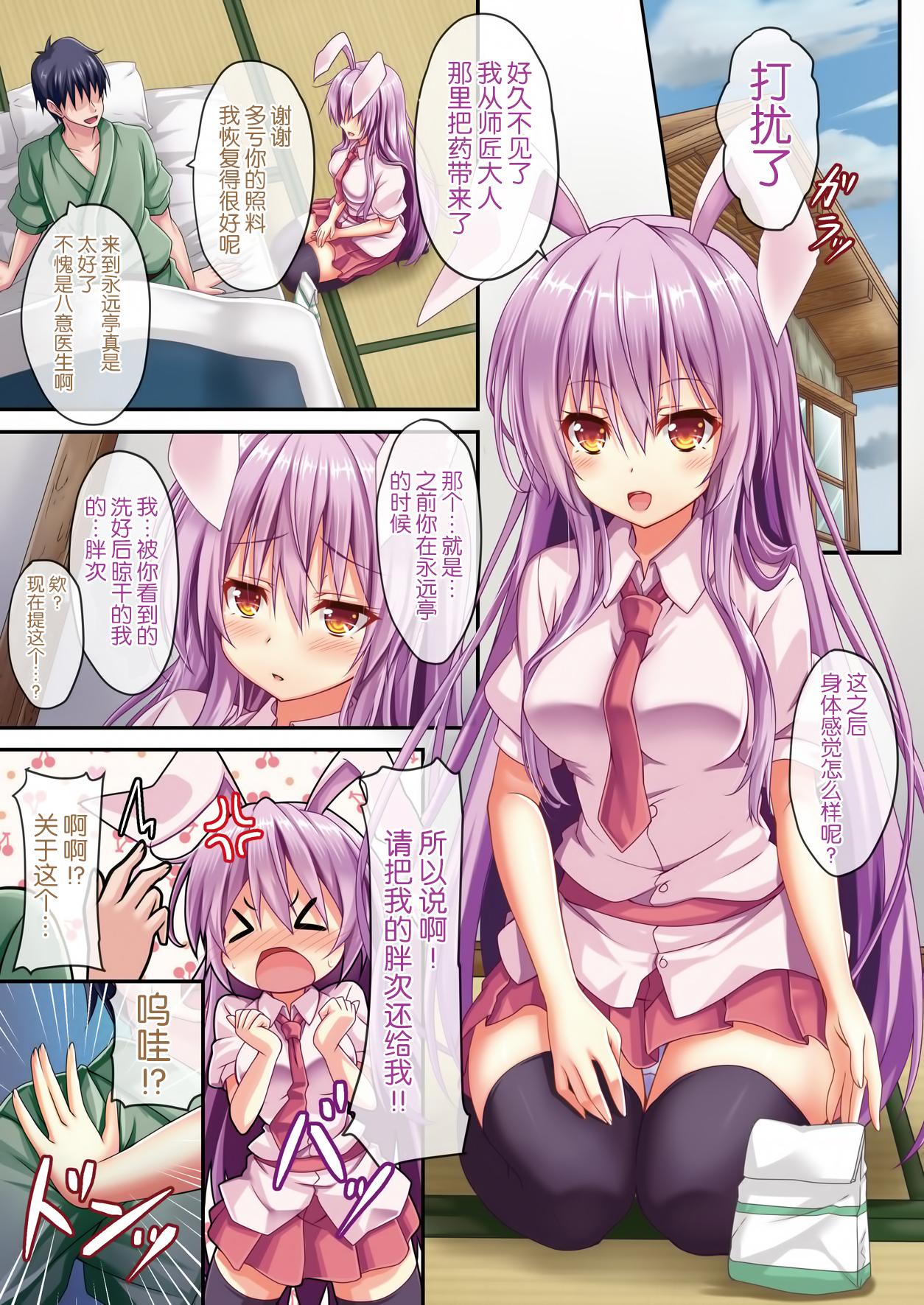 Chunky Udonge no Seikatsu Jijou - Touhou project Webcamchat - Page 3