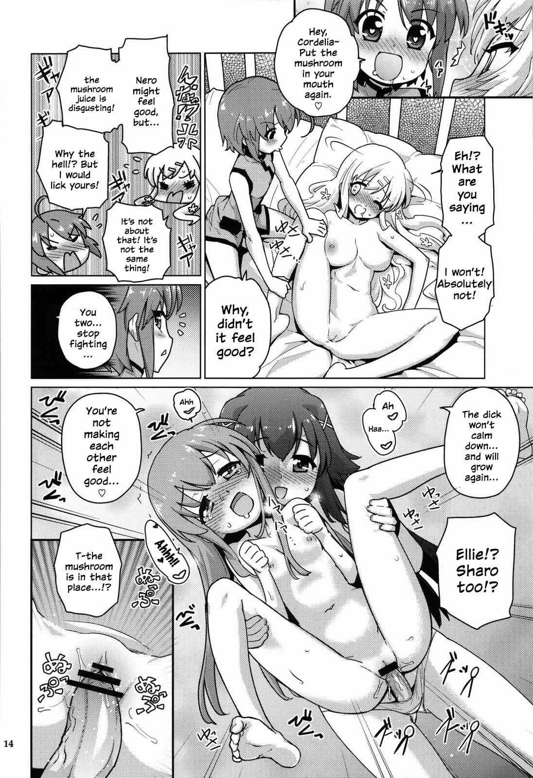 Gay Reality Kinoko Mukumuku Hanabatake | Bulging Mushrooms Flower Garden - Tantei opera milky holmes Juicy - Page 13