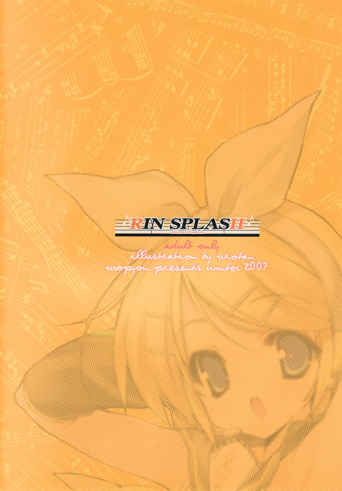 Licking Pussy Rin Splash - Vocaloid Self - Page 22