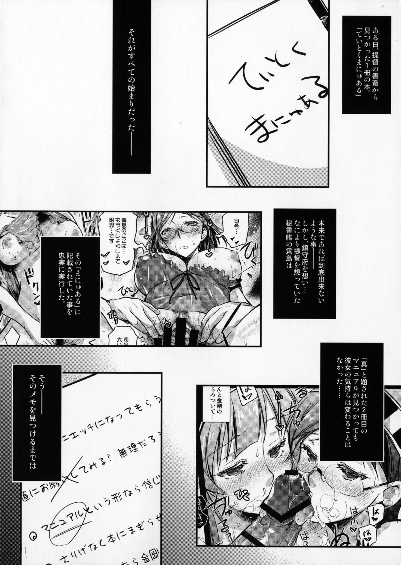 Amateur Sex Teitoku Manual 3 - Kantai collection Gay Toys - Page 3