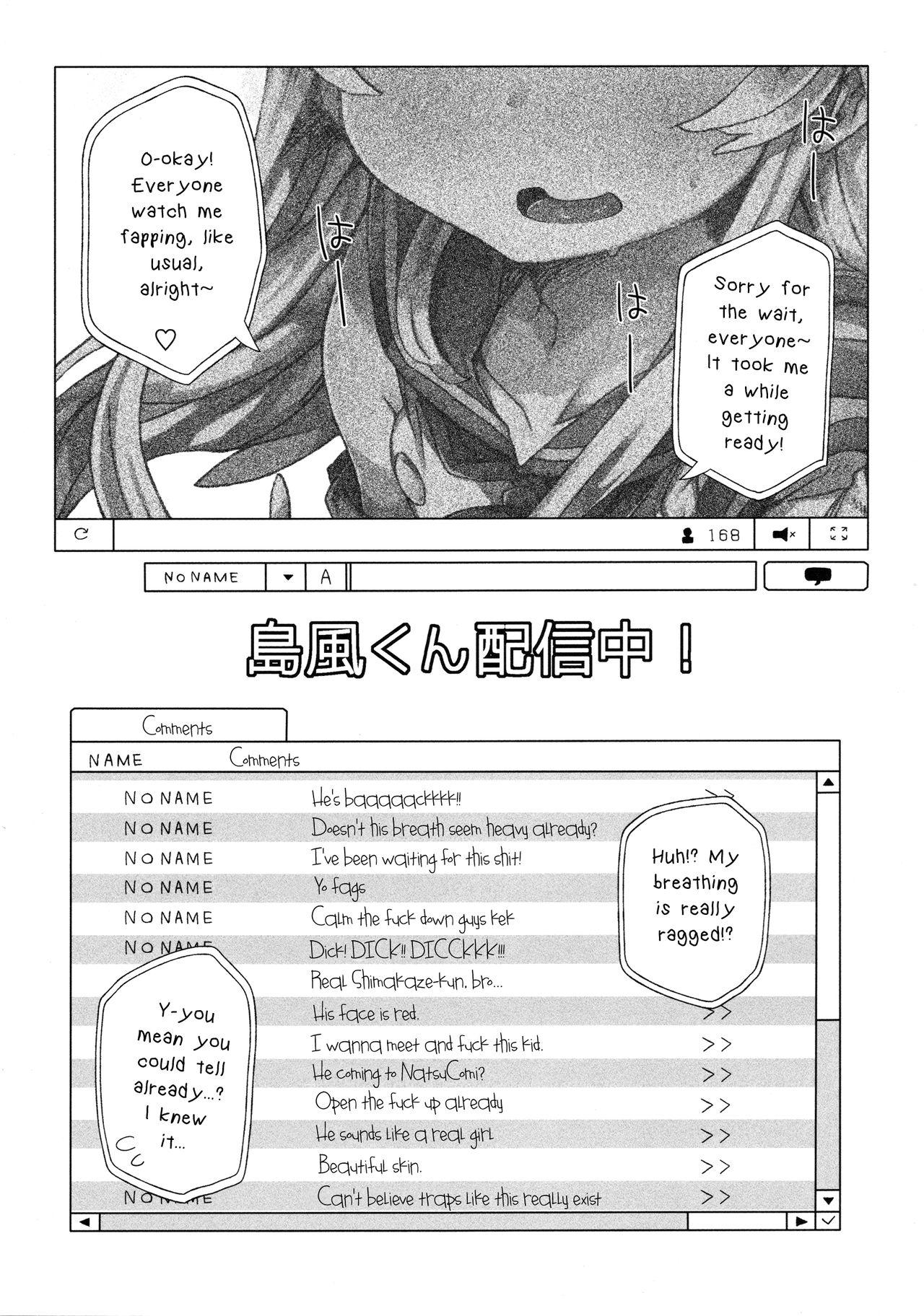 Masterbate Shimakaze-kun Haishinchuu! - Kantai collection Coroa - Page 3