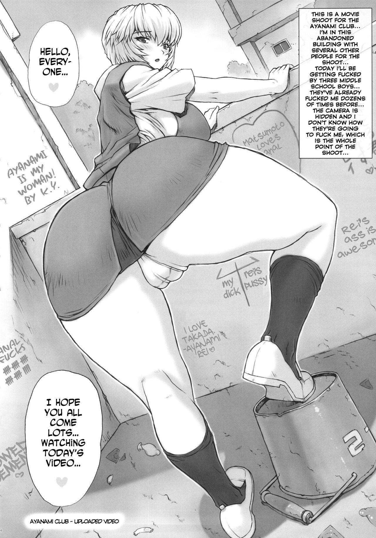 Big Cocks Ayanami Dai 6 Kai - Neon genesis evangelion Milf Sex - Page 9