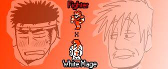 Fighter x White Mage 0