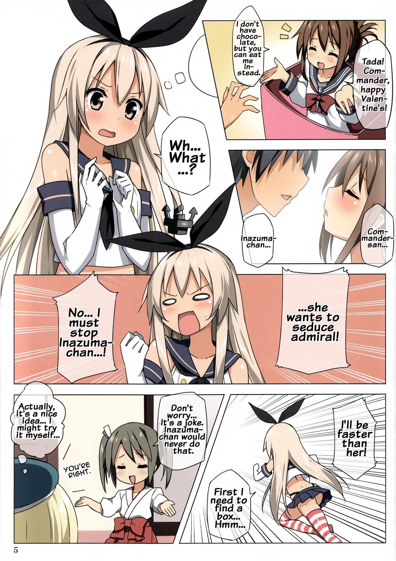 Ass Fucked Zekamashi Present - Kantai collection Private - Page 4
