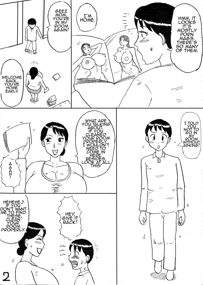 Housewife Bakunyuu Mama Manga Homemade - Picture 2