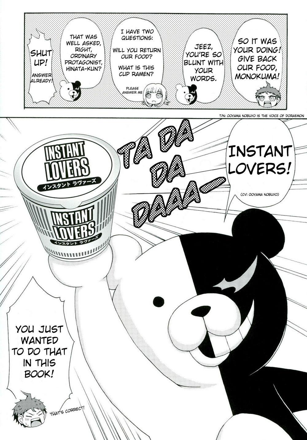 Cums INSTANT LOVERS - Danganronpa Freeteenporn - Page 9