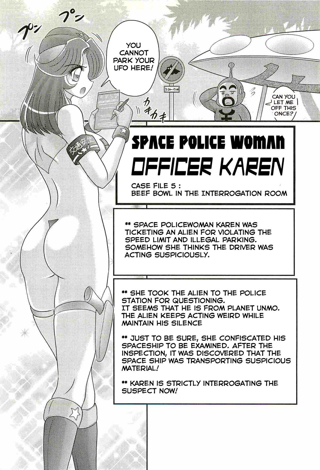 [Kamitou Masaki] Uchuu Fukei Karen Junsa -Kouzen Waisetsu- | Space Police Karen Ch. 5 [English] [Hong_Mei_Ling] 0