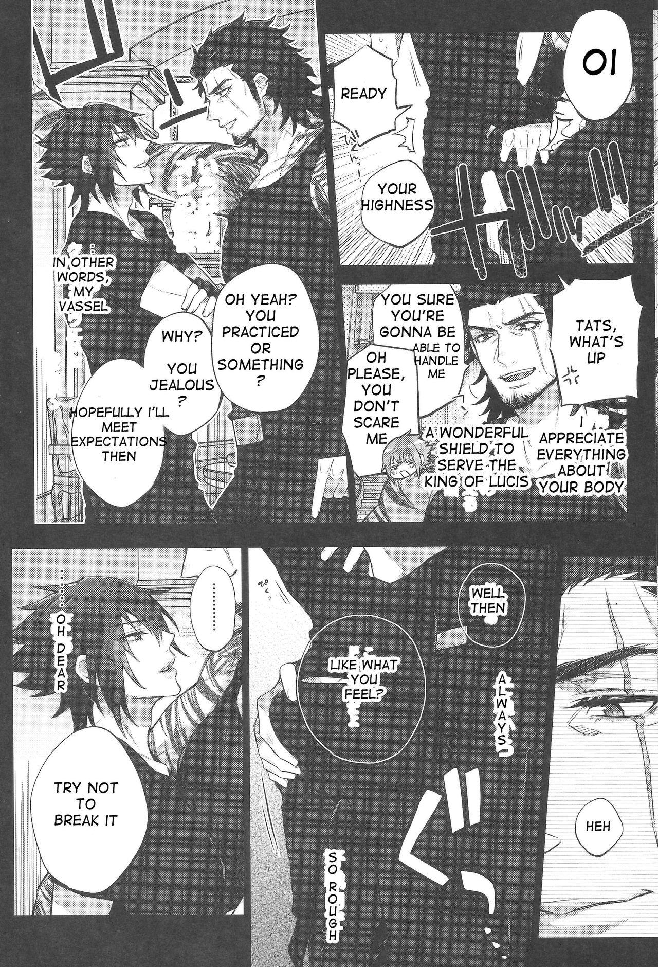 Ball Busting Aisare ♥ Ouji Visual Kei | Our Beloved Prince - Final fantasy xv Monster Cock - Page 9