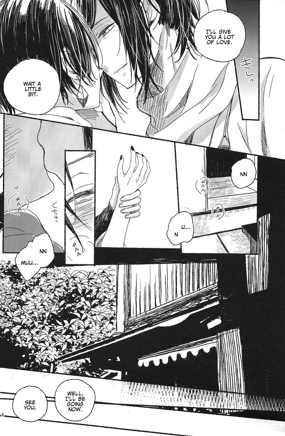Uncensored Joujin wa Tsukiyo ni Taoreru - Touken ranbu Uncensored - Page 5