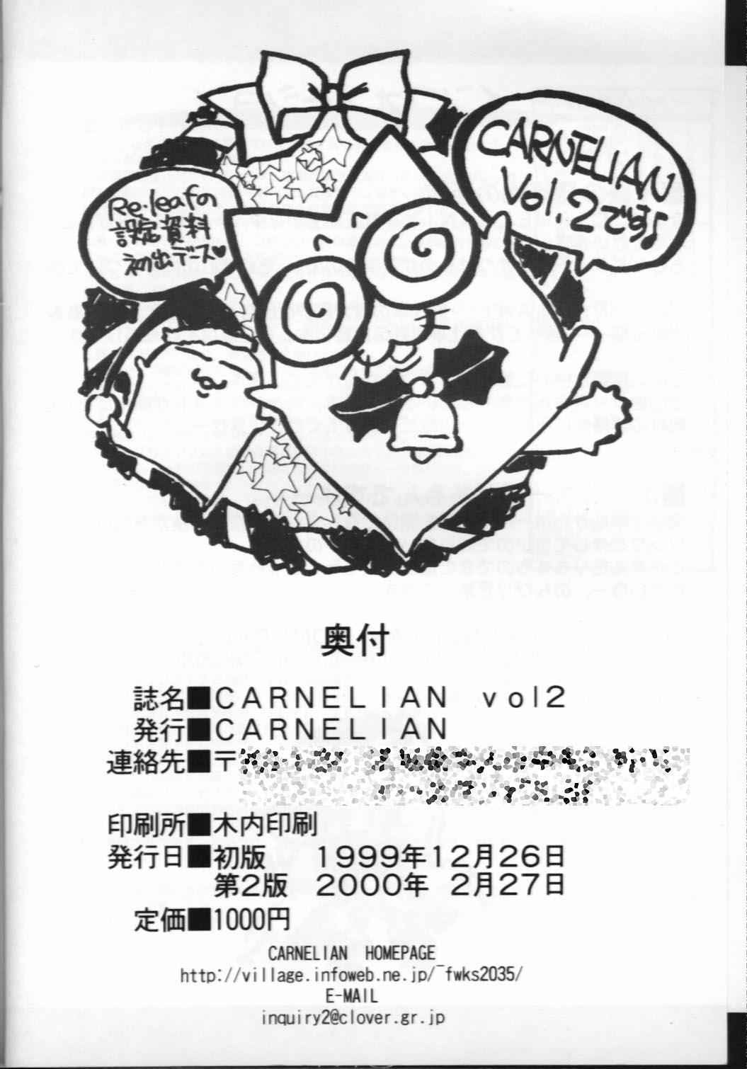 CARNELIAN vol.2  - Re·Leaf Settei Shiryou Tsudo 82