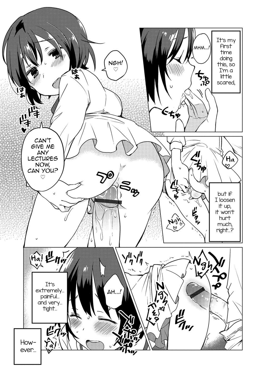 Hardcore Porn Jikan Teishi de Sensei to Bigboobs - Page 5